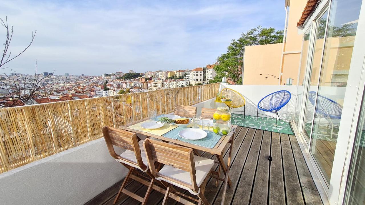 Happy Stay Lisbon - Suite With A View, Private Terrace & Ac Dış mekan fotoğraf