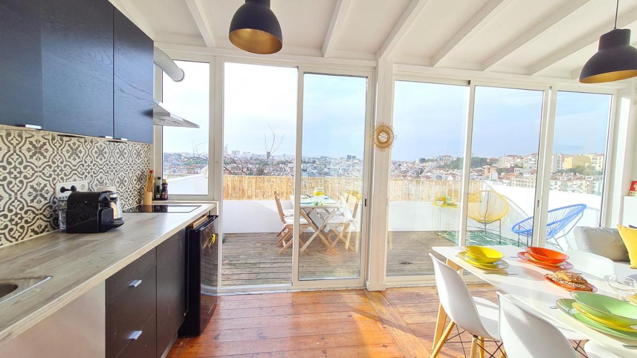 Happy Stay Lisbon - Suite With A View, Private Terrace & Ac Dış mekan fotoğraf